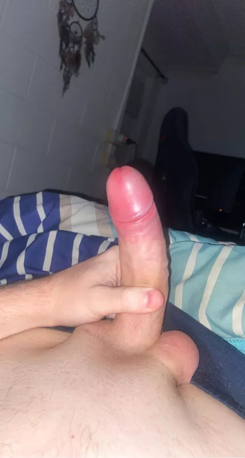Straight male, rate my hard cock? Check my bio too :) by Hunkspunk6