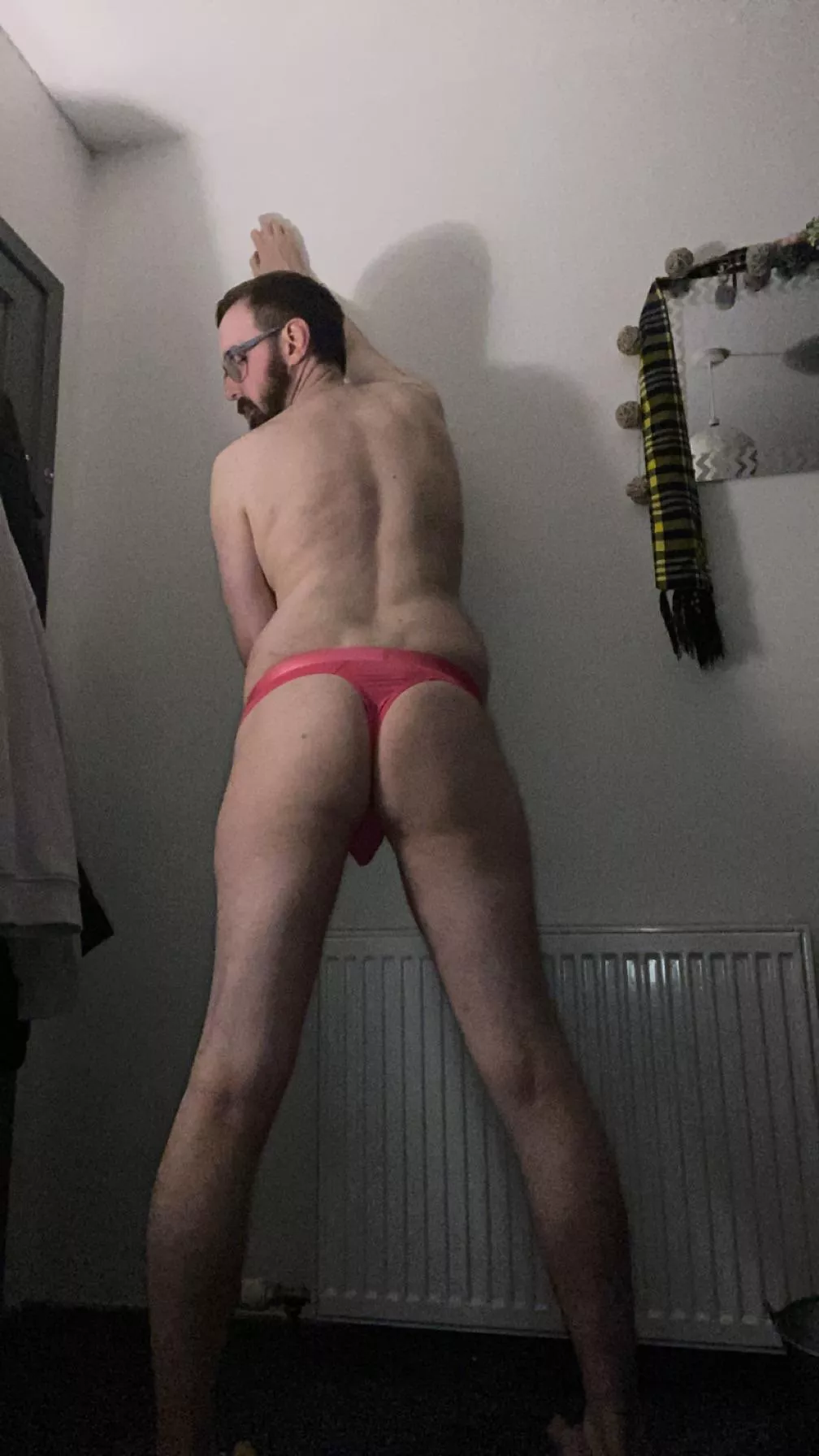 The thong wasn’t the only thing inside my ass tonight🍆😈 posted by Jamiem09