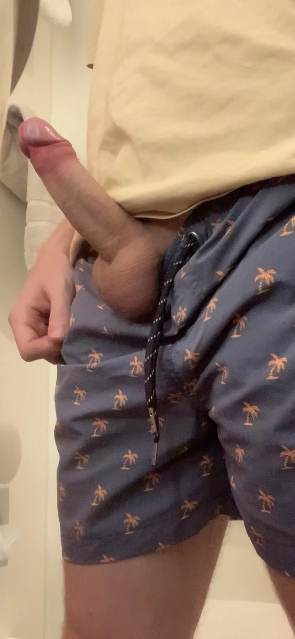 What would you do if u saw me like this in the bathroom? posted by nakedboy01