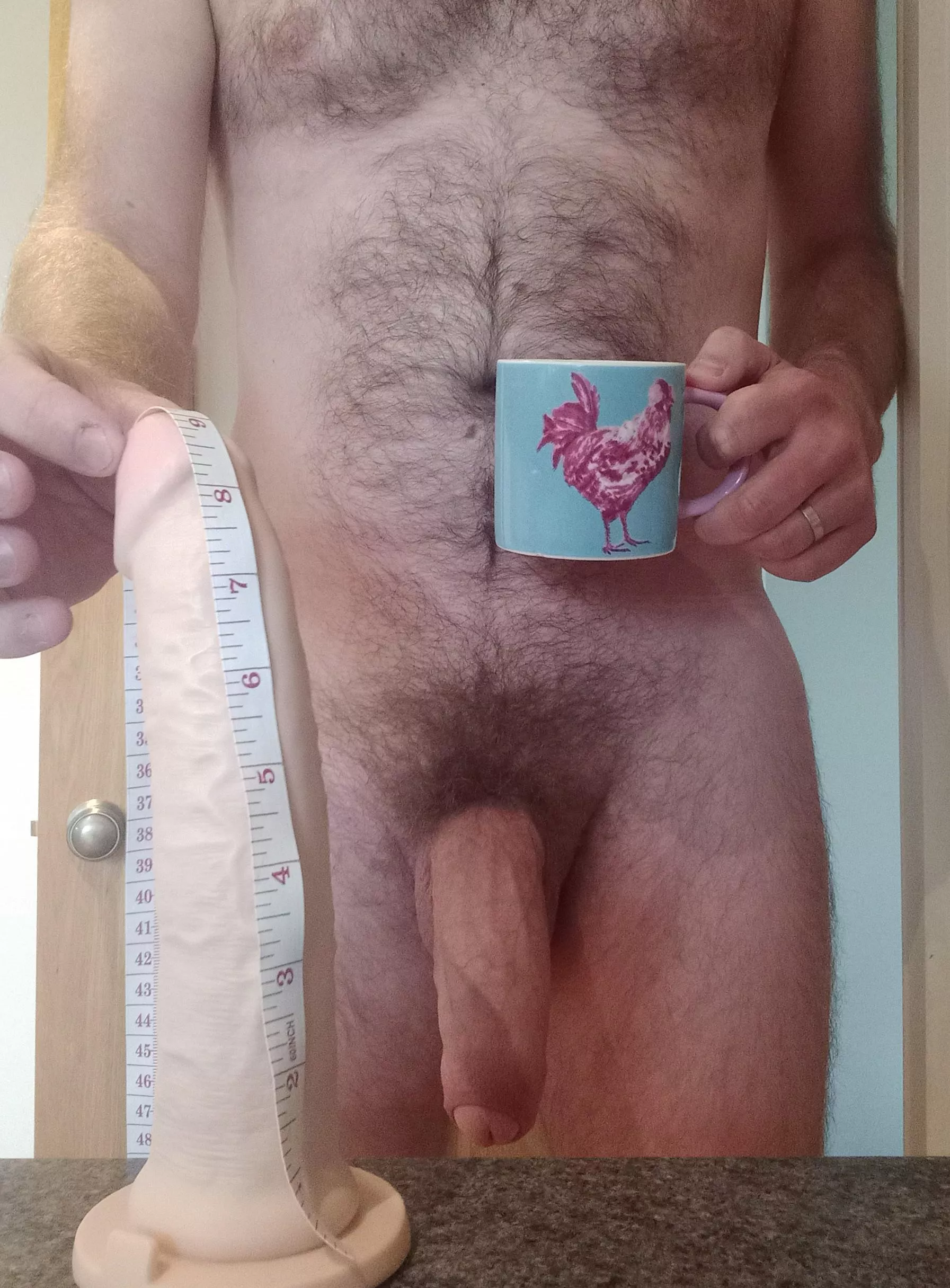 Wifes new toy arrived. Drinking coffee and contemplating whether I'm still needed!! 😮😮🤣🤣🍆🍆 posted by Wellhunguk1