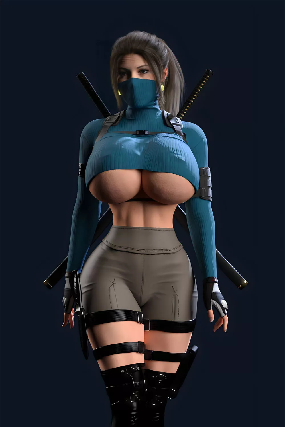 You will play as Ninja Lara in next Tomb Raider game! (Metal_01) posted by heyoslea