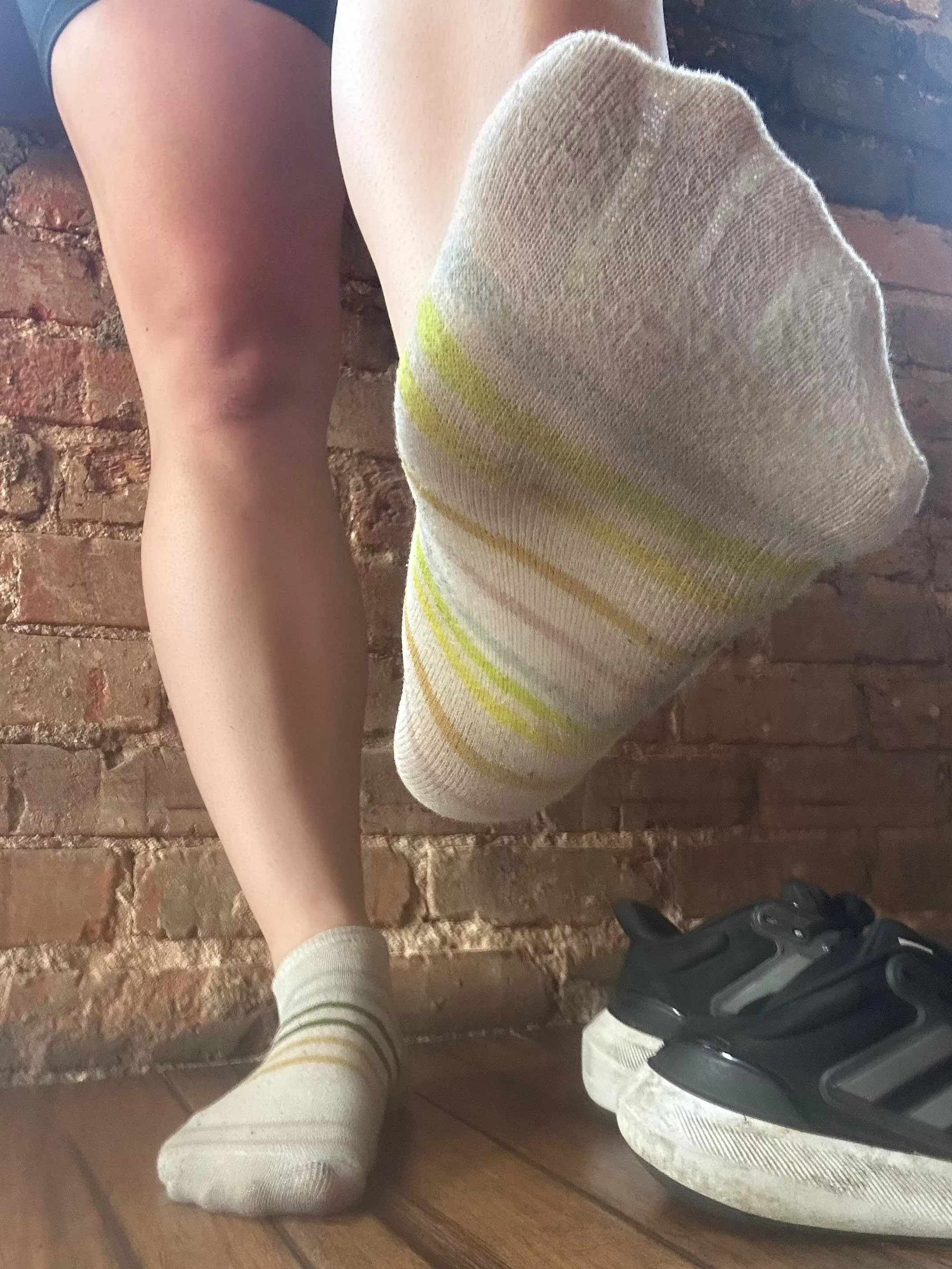 Another Saturday, another set of work socks 😉 posted by ariellegoddesss