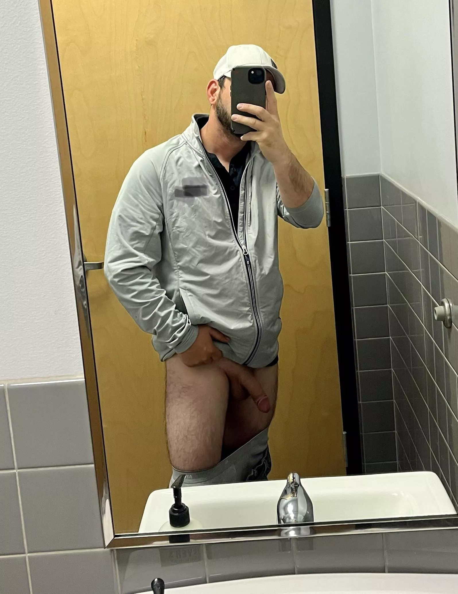 Bathroom selfie at work? Why not. Happy Friday!! [38] posted by Duramax028