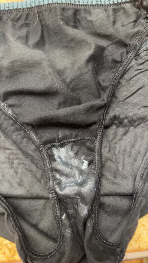 Black full back creamy panties right after my period! Worn them to three soccer games! [selling] [usa] [f] by DeIightfulDani