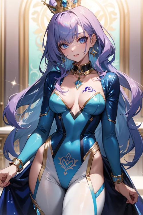 Blue Queen by CheetahSperm18