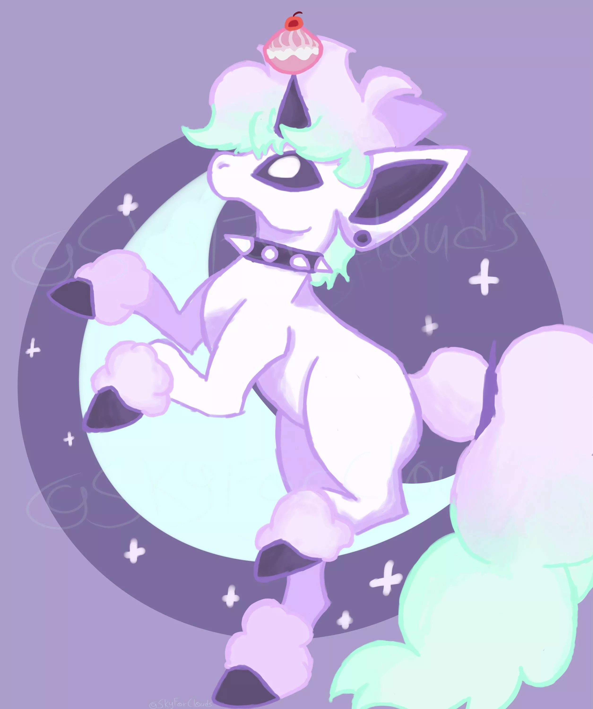 Drawing from art fight posted by SkyForClouds