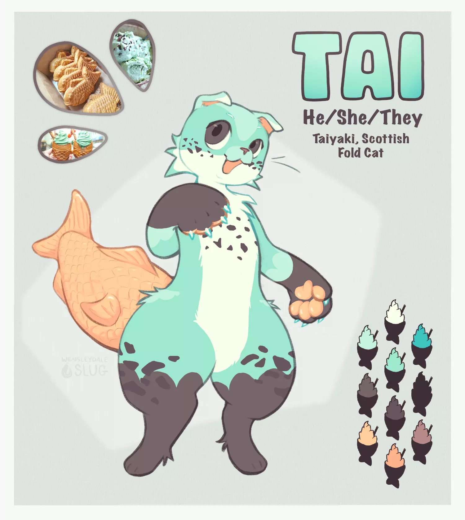 Finished a design for myself today, as a treat 💖 posted by Wensleydaleslug