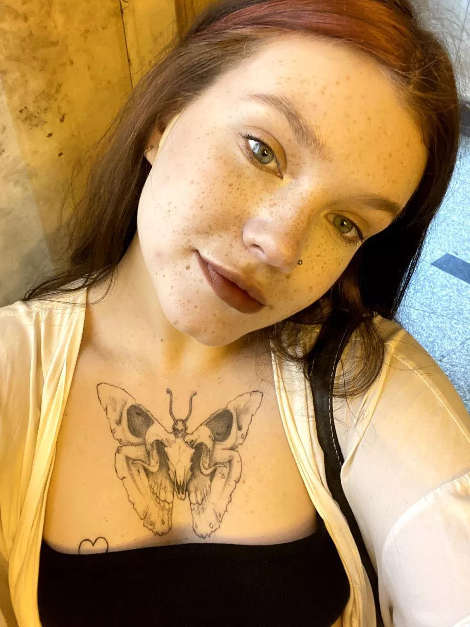 It's a good day for a pretty freckled face posted by AssertedCyathea