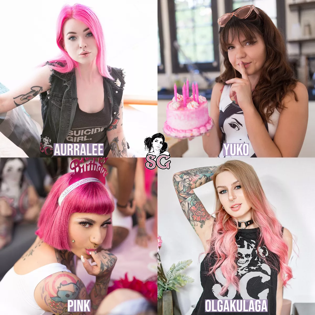It's our birthday month! Help us choose our September profile pic 💘 Cast your votes in the comments below and vote as many times as you'd like! posted by SuicideGirls