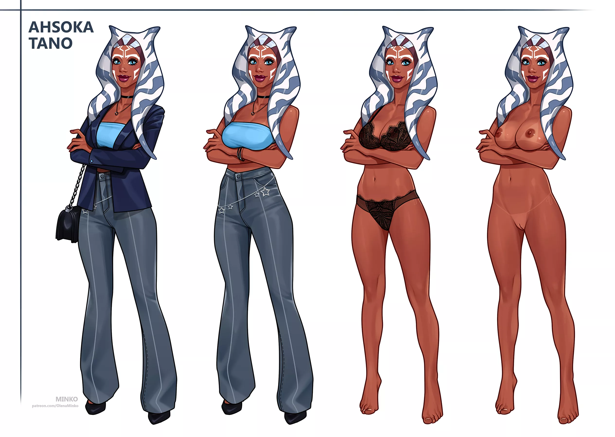 Modern Ahsoka (Olena Minko) posted by skipidapdapdap