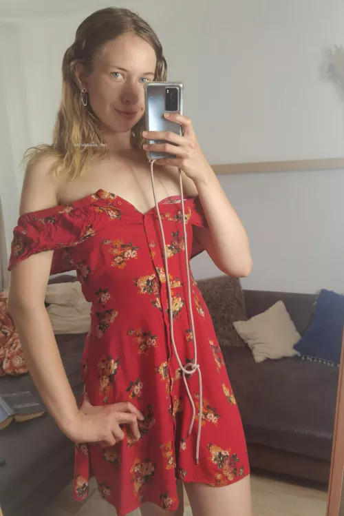 Red sundress by naturalgirl_mel