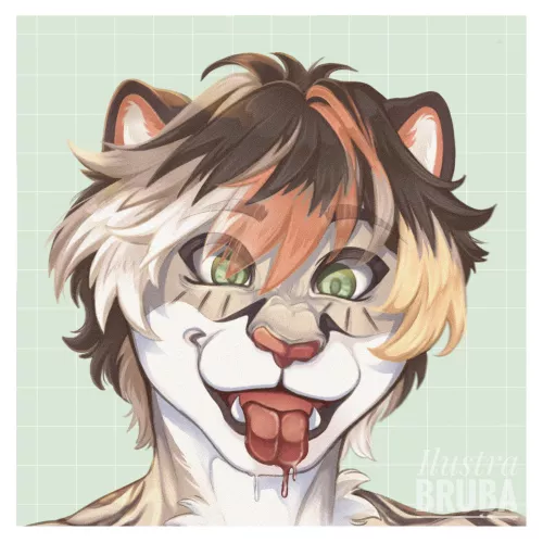 Say “cheeeese” 🤪 (art by me) by FeralBruba