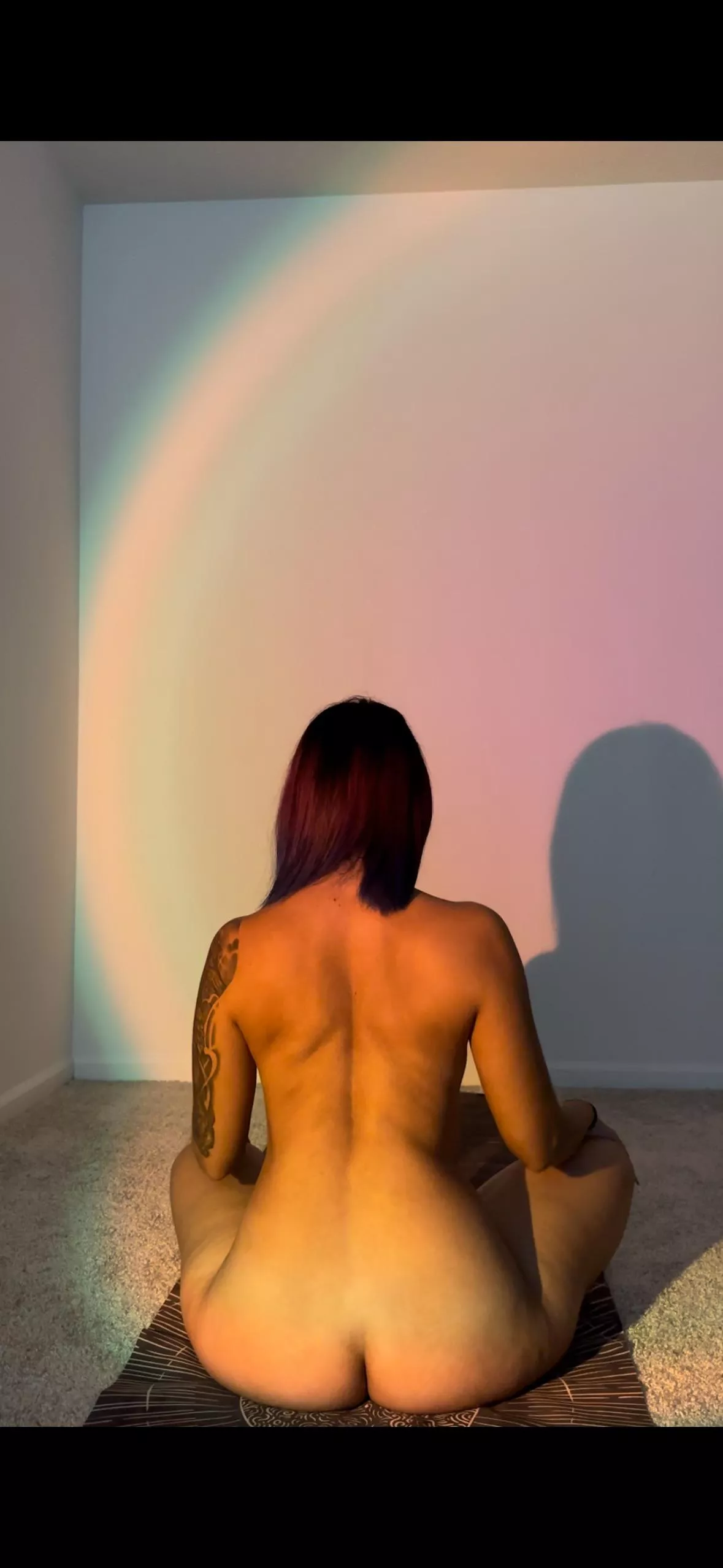 Sukasana is my best way to start ☺️🌸 posted by Hot_yogaxxxOF