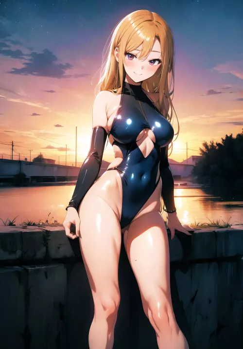 Sunset Photoshoot by CheetahSperm18