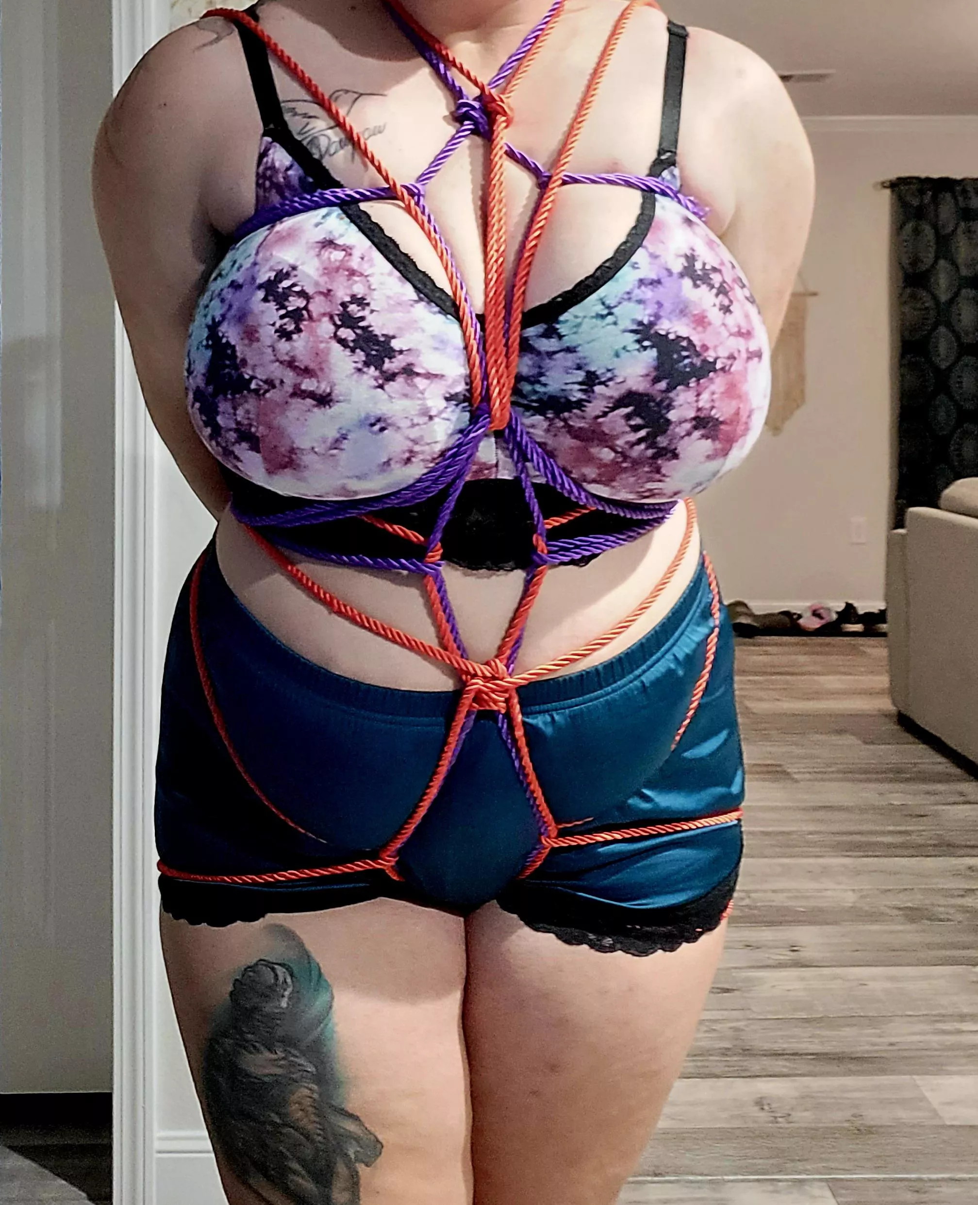 Tie for tonight 💜 posted by bbysquidx