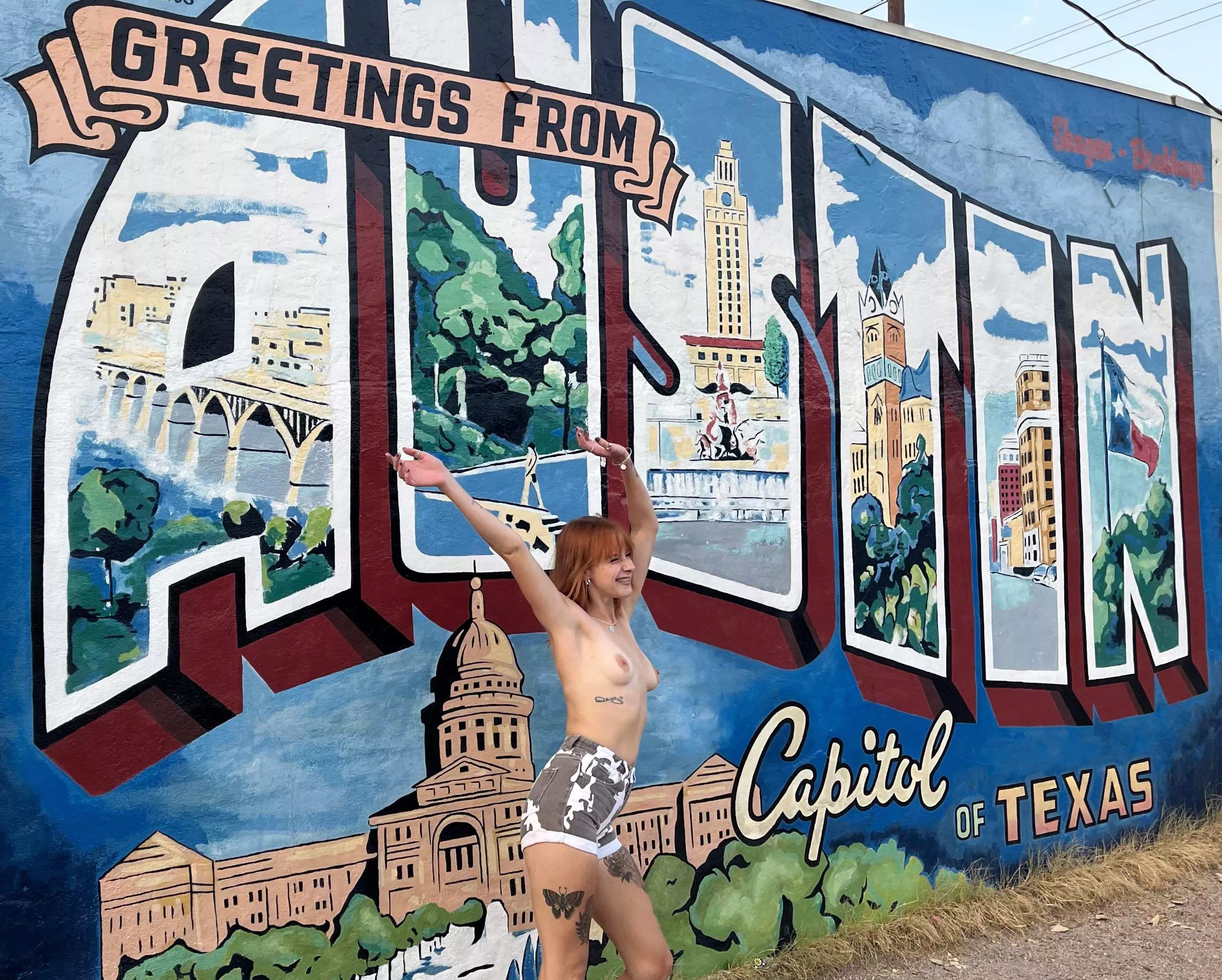 Topless in Austin hehe posted by Taylorcat94