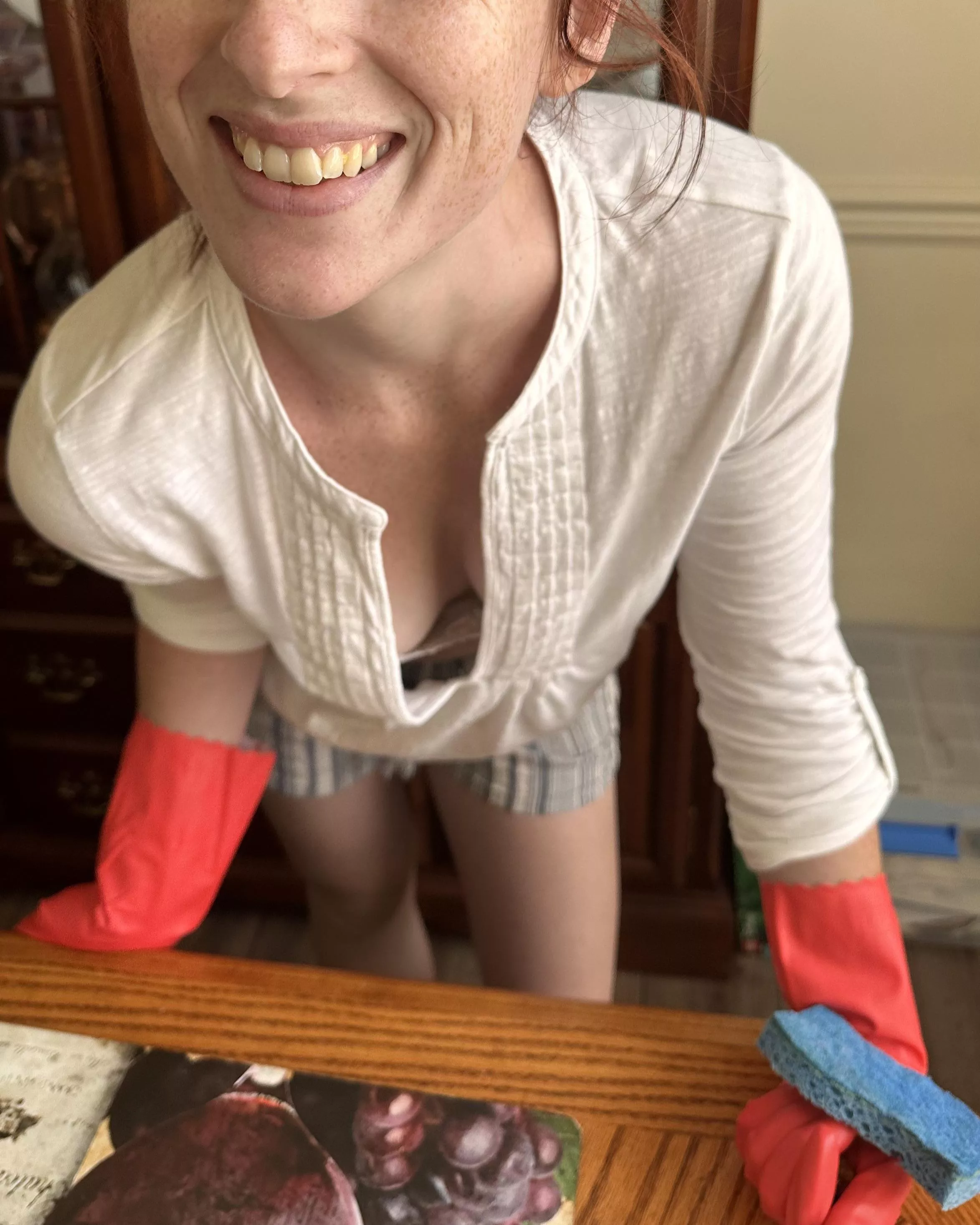 Who said you can’t look good cleaning posted by Cay_Bakes