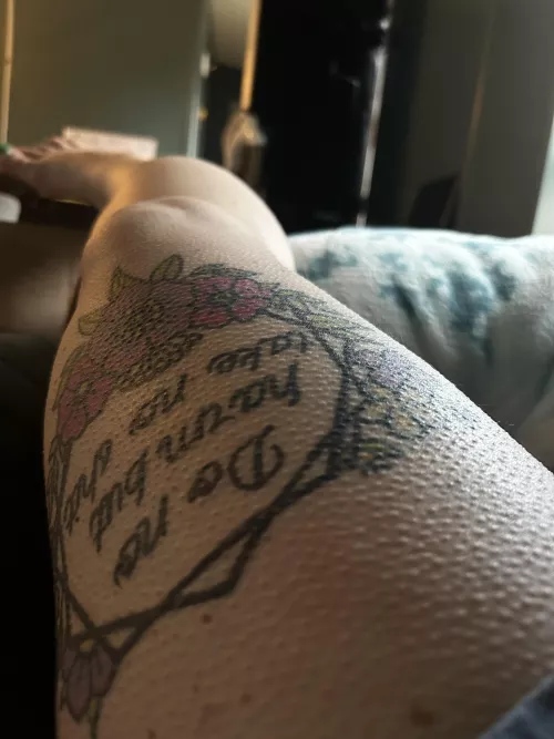 A good song gives me goosebumps every time. by purplemariln