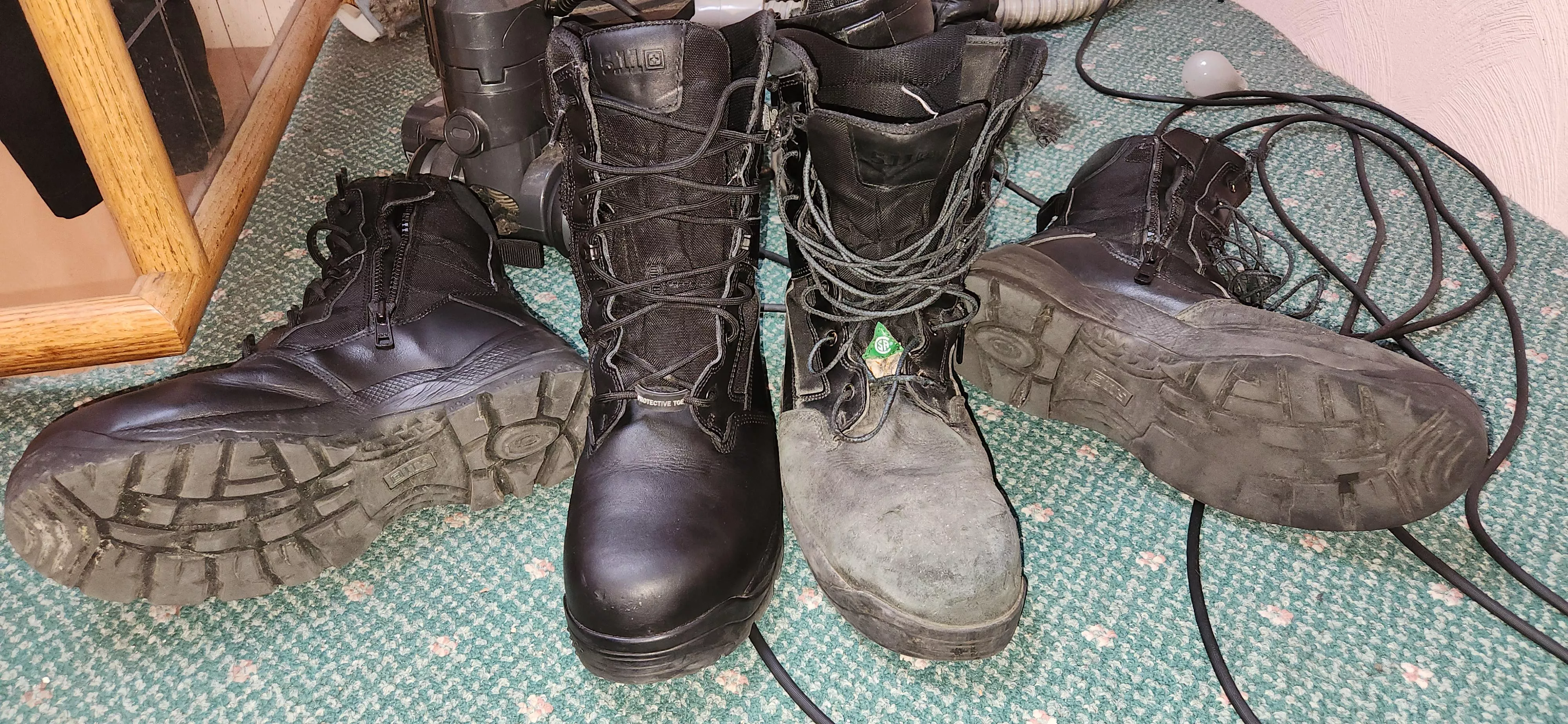 After serving me well for almost a year, I decided to buy the same pair of 5.11 boots, and to take better care of them. Is there anything I should be doing to increase their longevity? posted by ColonelAkulaShy