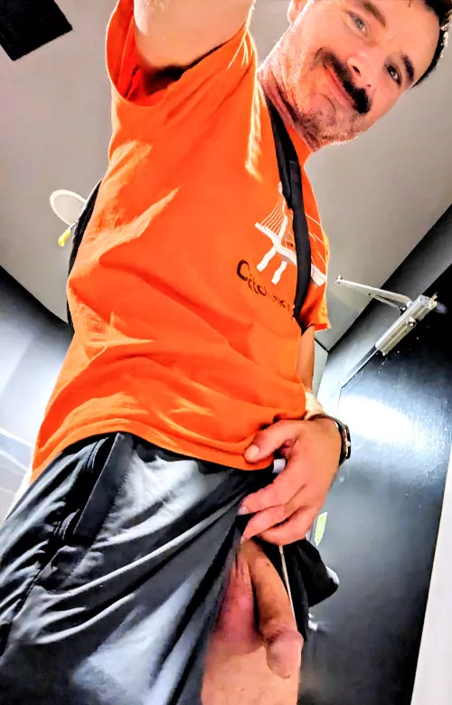 Follow dad to the urinal for a peek by OtterboxPDX