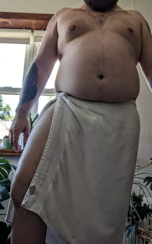 Freshly showered and ready to knock someone up by Ass-Sabbath