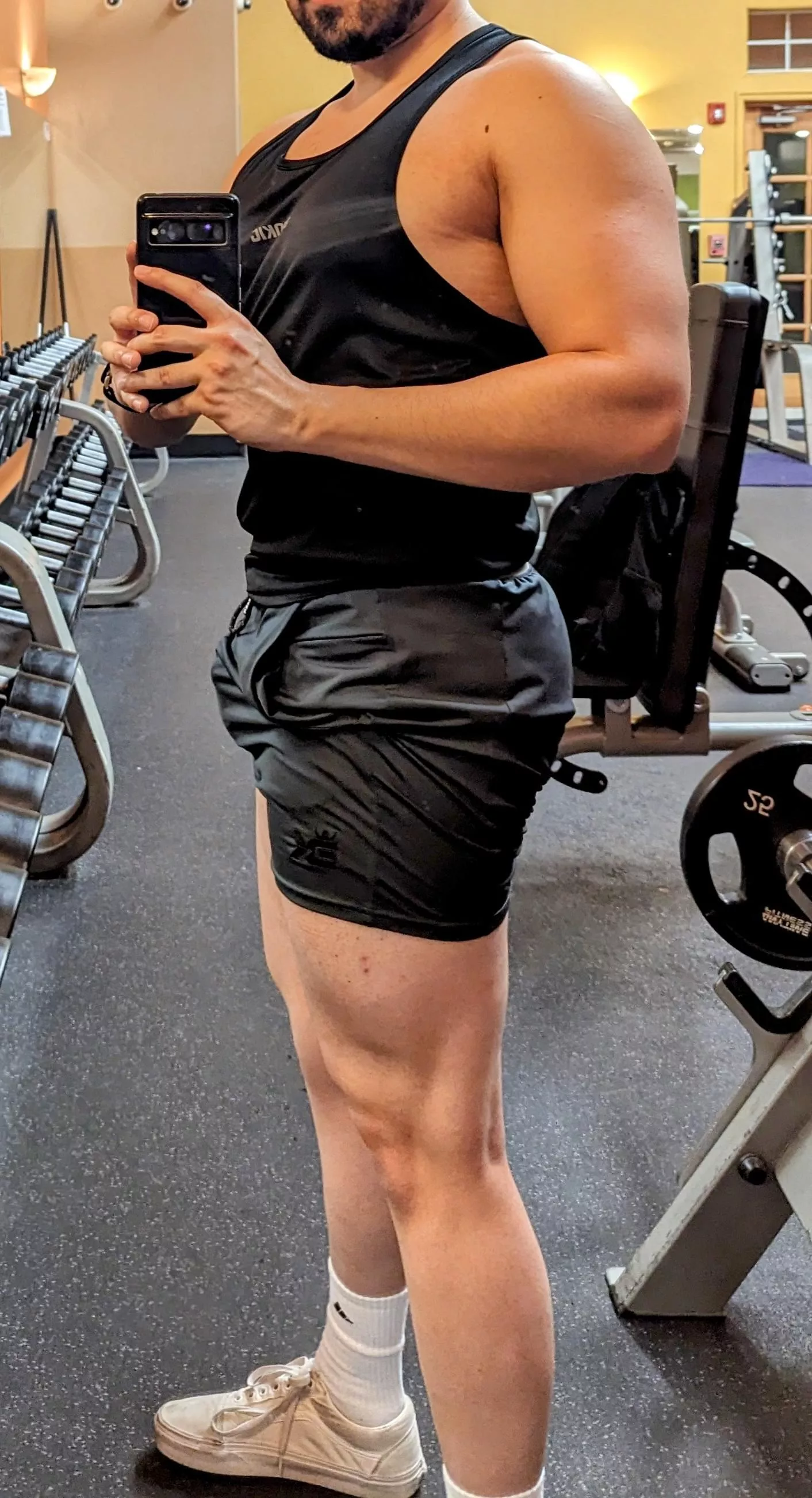 Gonna feel sore after this leg day posted by leathalpeaches