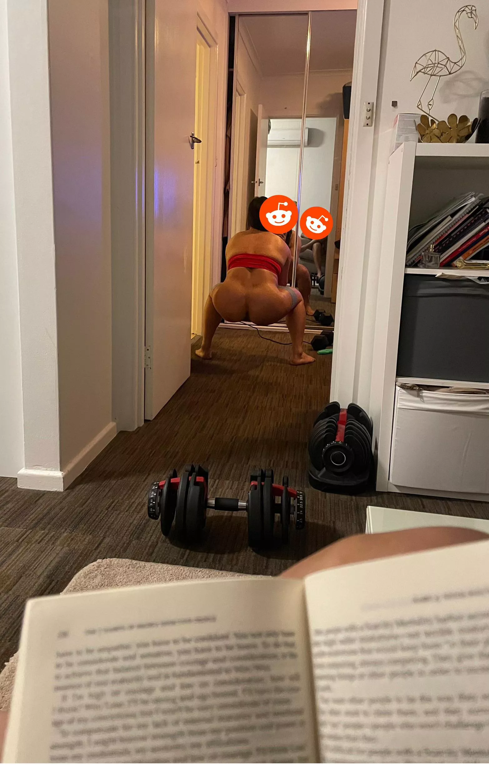 I don’t know why it’s too hard to understand what you are reading when wife is working out? posted by Legitimate-Poem-4229