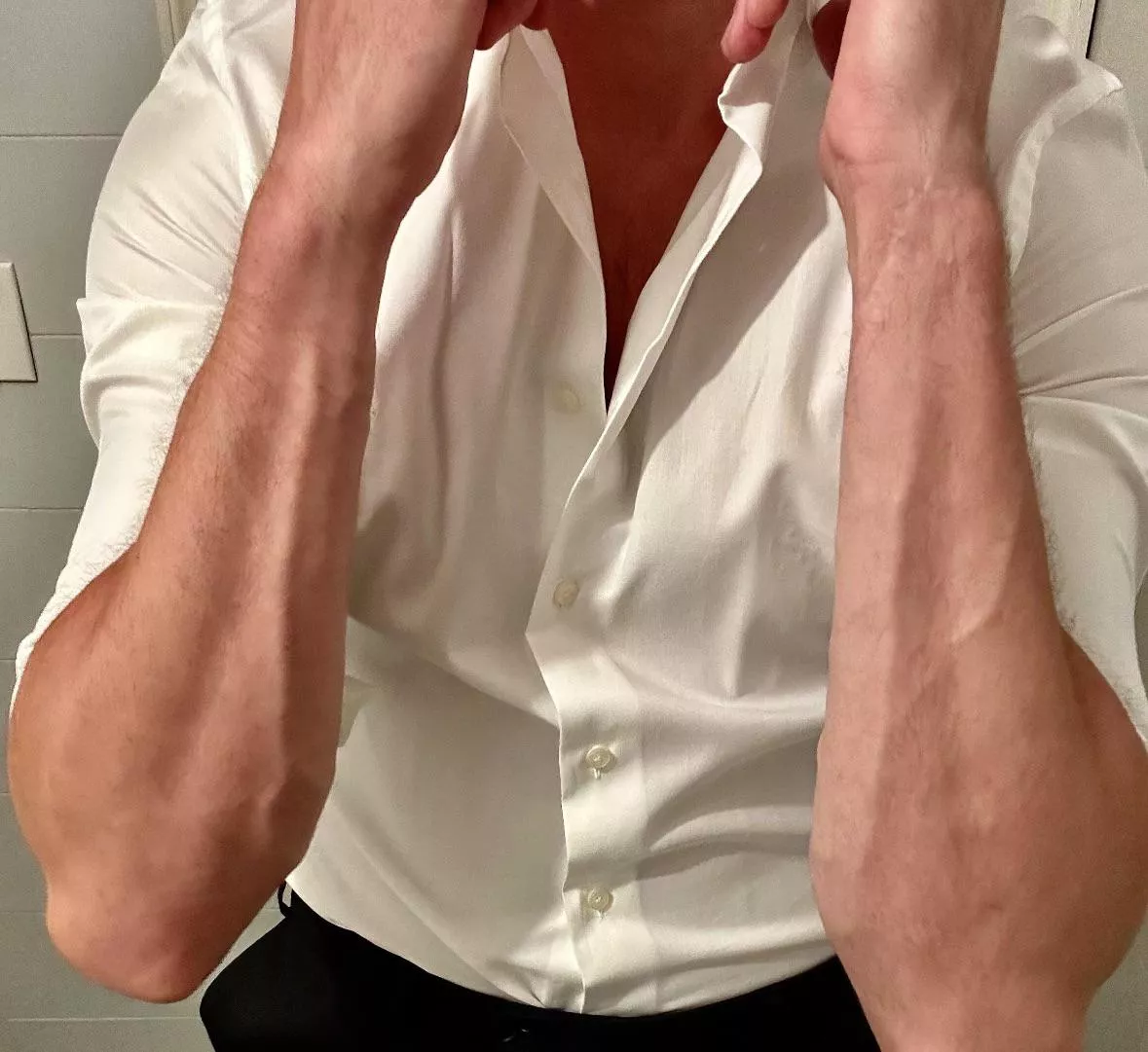 It’s the weekend! Time to take this shirt off posted by cozylongsleeves