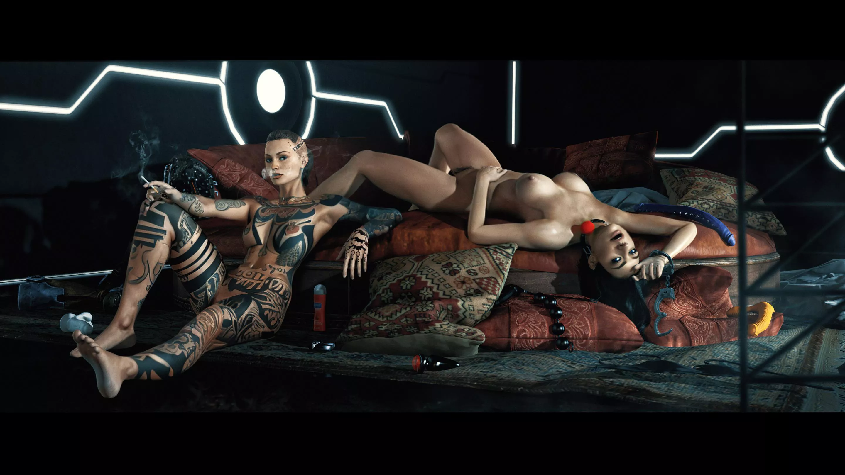 Jack and Miranda after some kinky fun (bproofmanhole) posted by Braindumbgoon