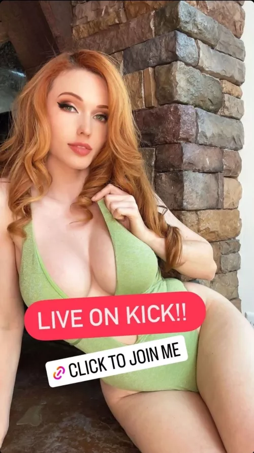 LIVE ON KICK! - KICK.COM/AMOURANTH - SHE'S LIVE RIGHT NOW! by InfiltratorOmega
