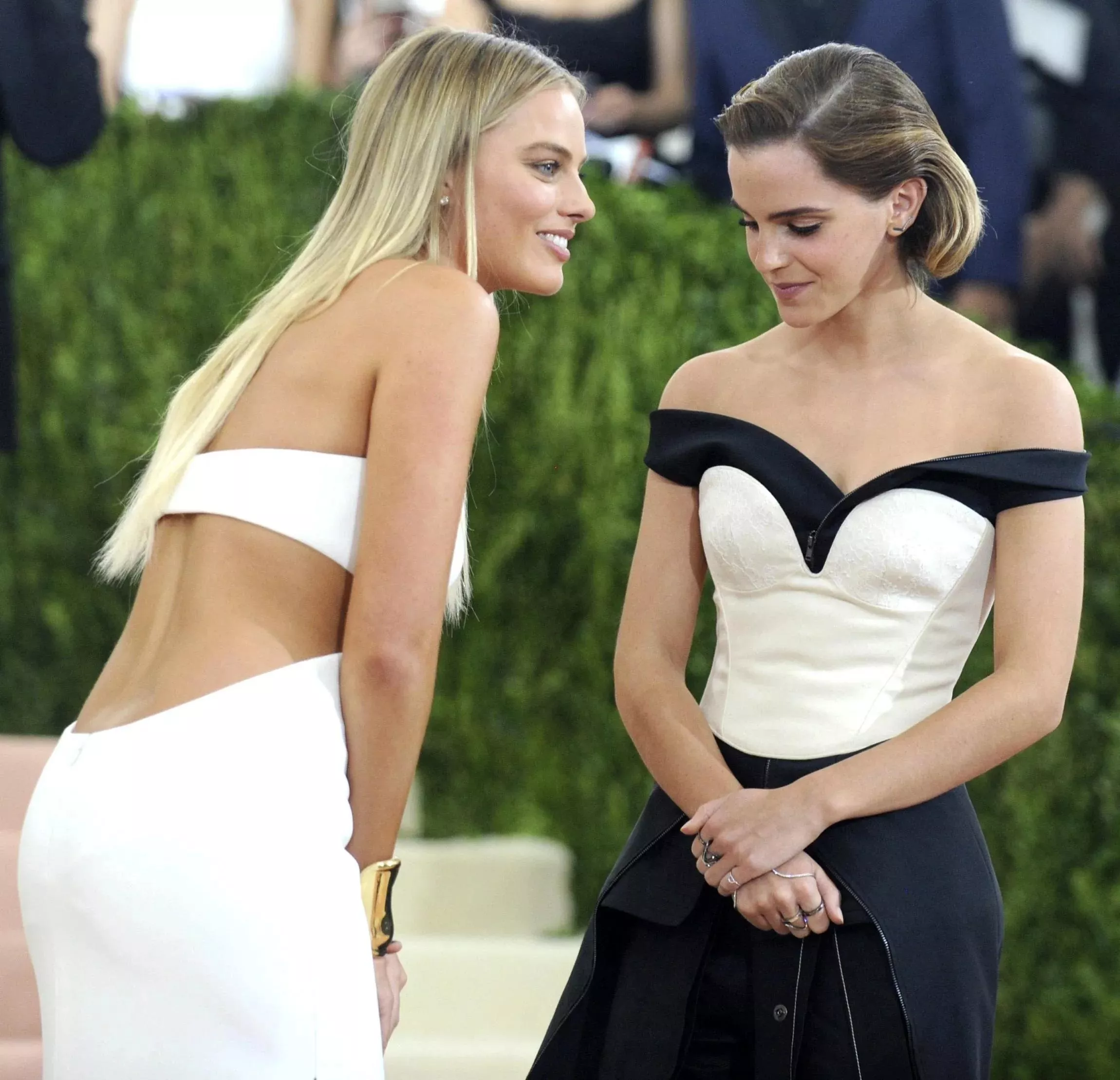 Margot Robbie & Emma Watson posted by SnooWords8869
