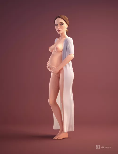 Pregnant Padme (Airress) by Airress3D