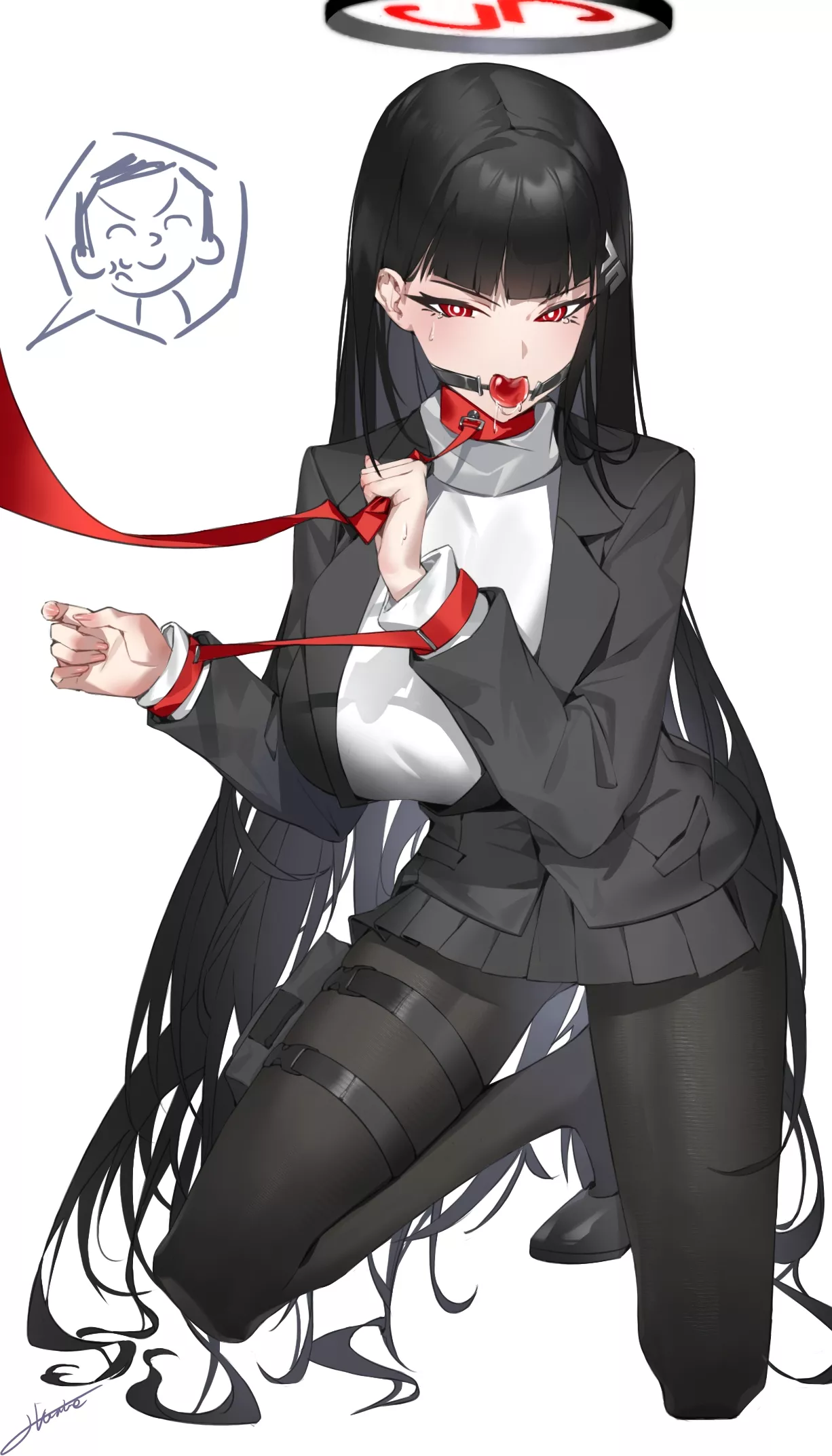 Rio's Correction (HaINE 1871) [Blue Archive] posted by llamanatee