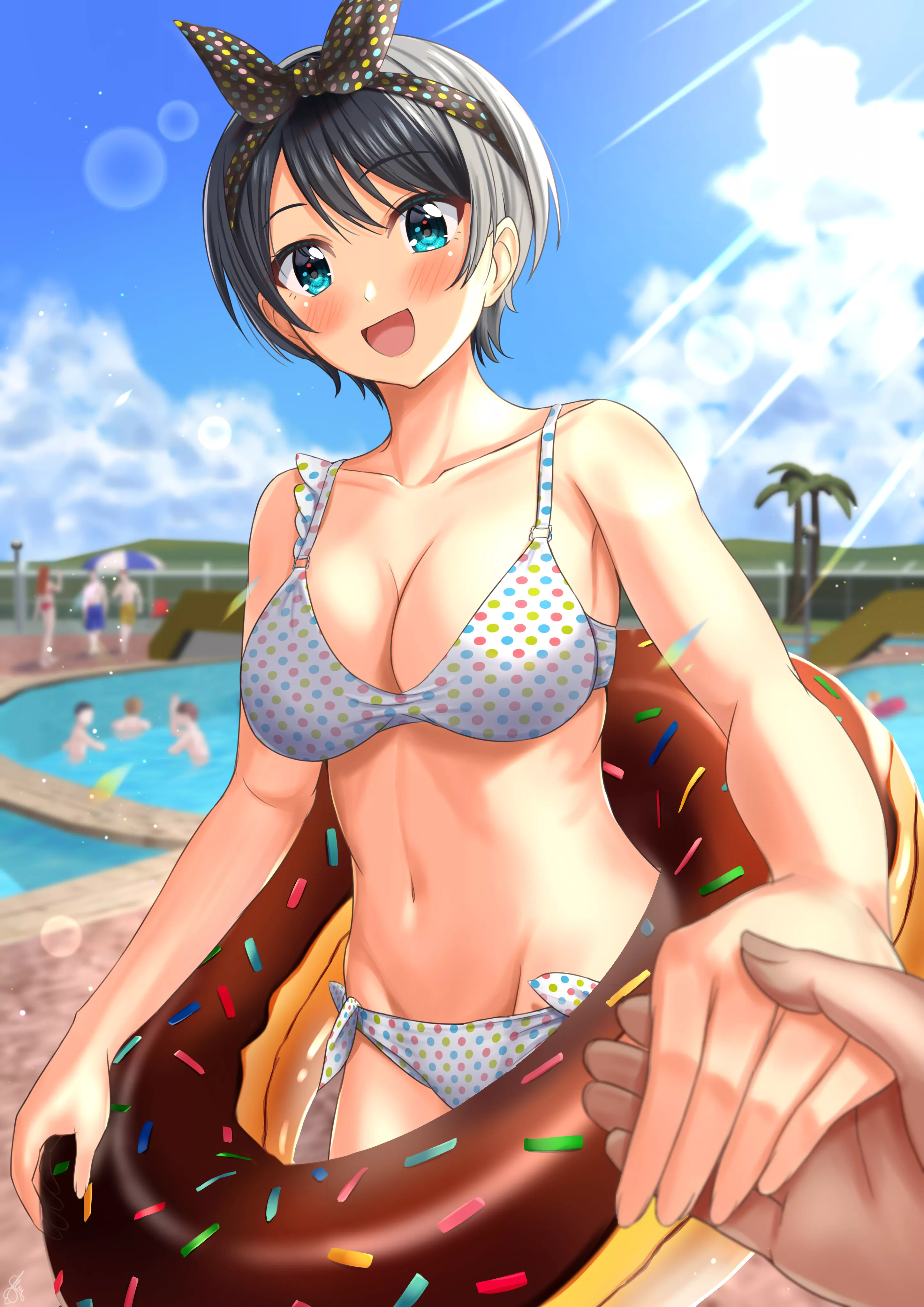 Ruka In Her Polka-dot Bikini (Rent A Girlfriend) posted by Csxc