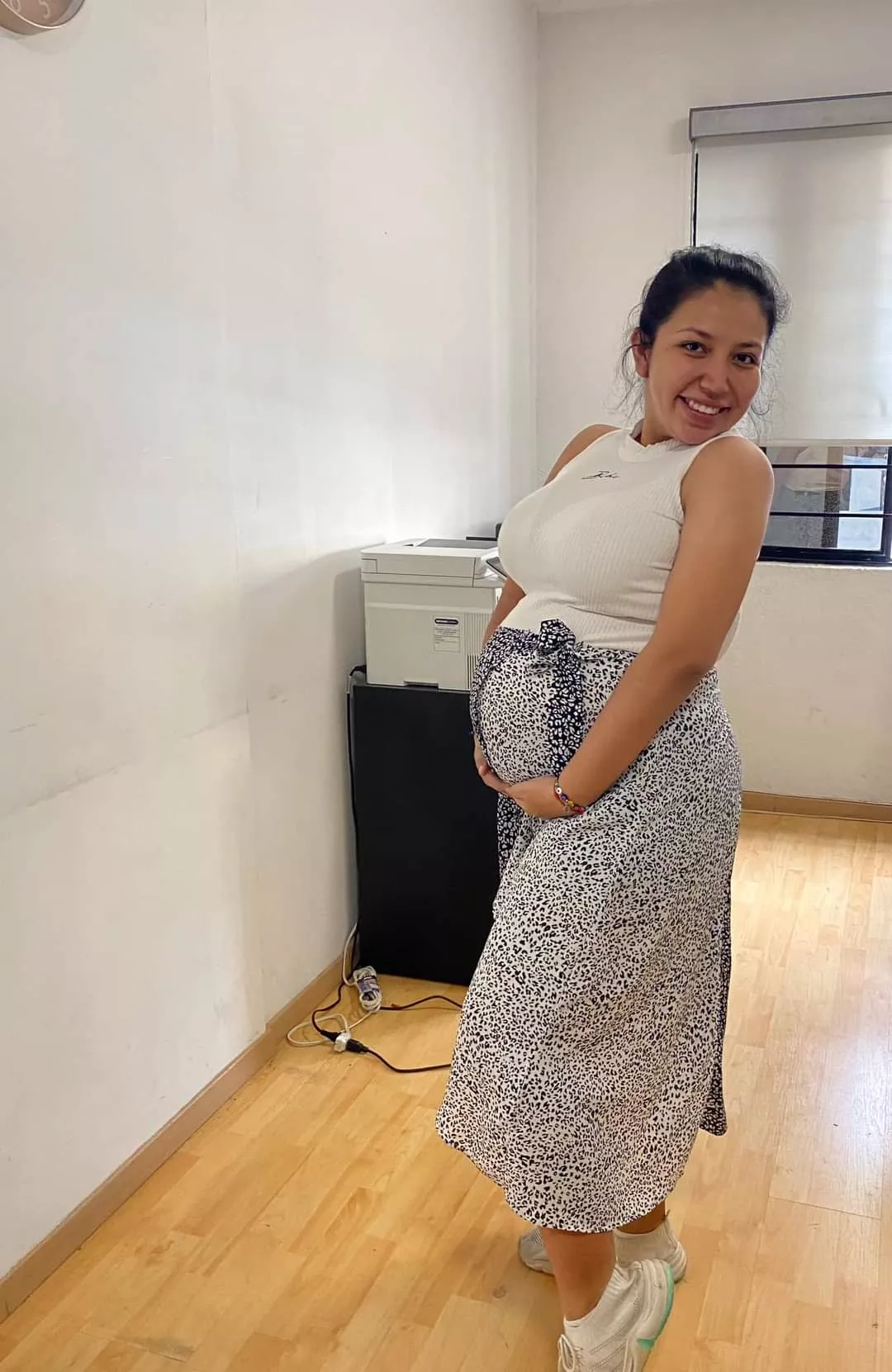 She is happy knowing that our son will be black while we are whiter than snow. posted by Puzzleheaded-Item-15