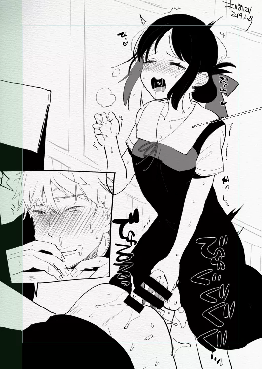 She knows how to make a man happy posted by Head-Wash3633