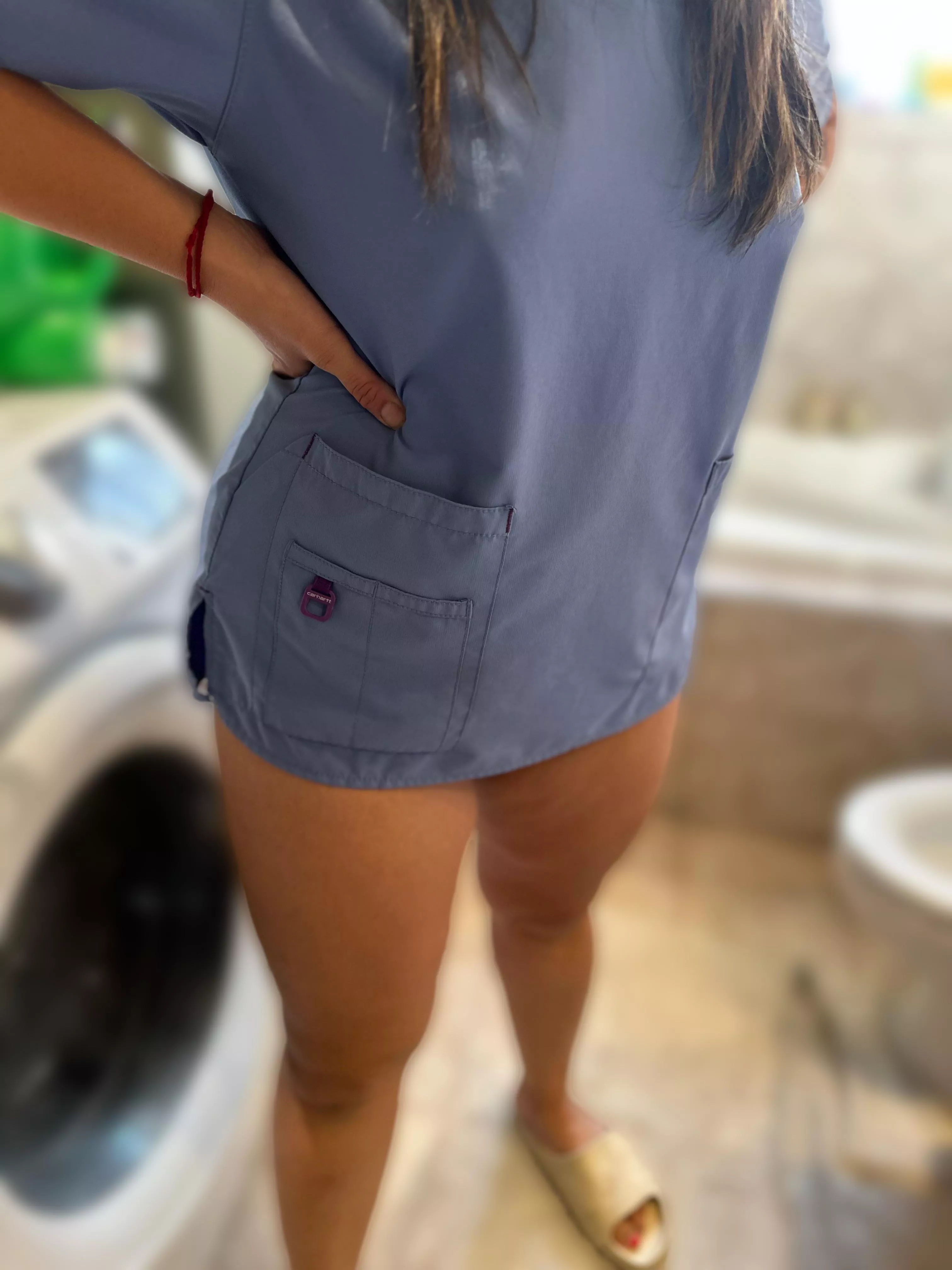 Should i forget my pants when i go to work tonight? posted by asianhwmilf