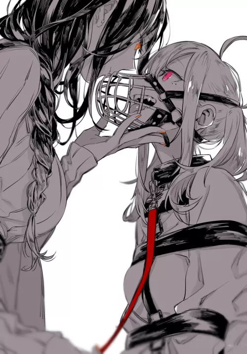 Shuu-0208 - Bitey girls get muzzled by TheLemonTempest