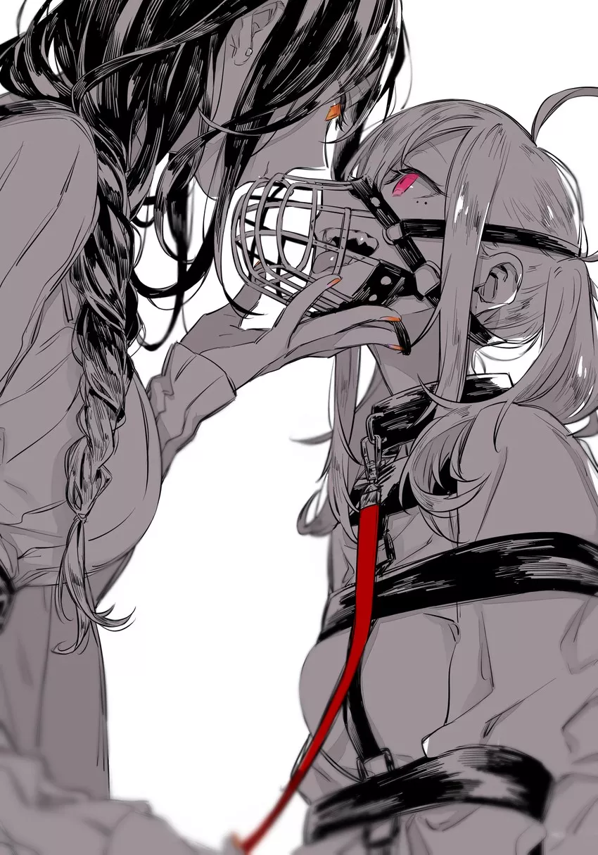 Shuu-0208 - Bitey girls get muzzled posted by TheLemonTempest