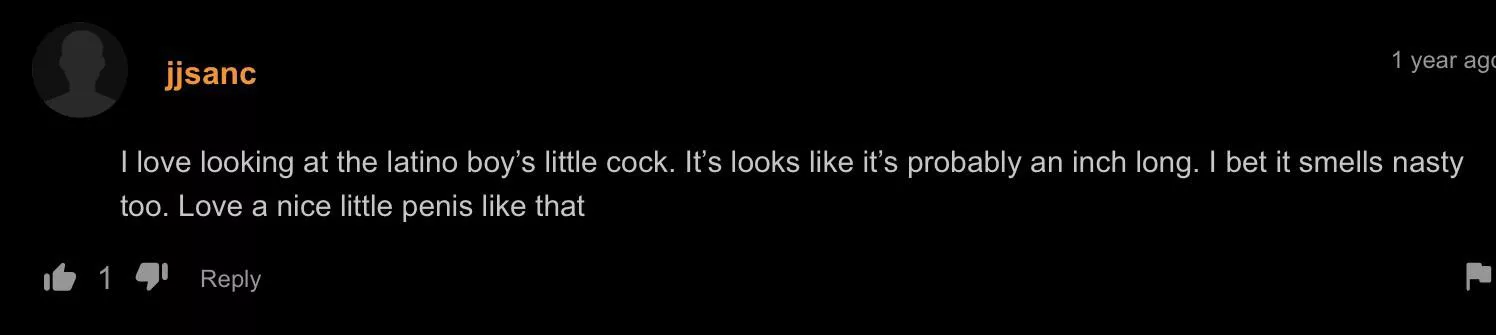 The comments on the gay side are just feral posted by FunnyQueer