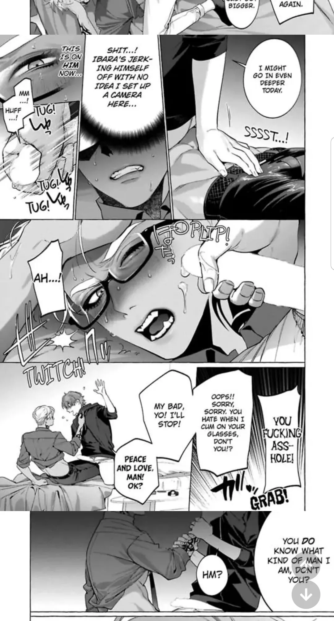 [The Tanned Gangster Takes Shameful Responsibility / Room With A View] them sharp teeth👀 posted by Silverman7688