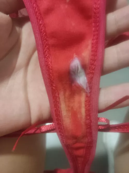 Today's dirty pantie 🩷 by Careless_Youth_4038