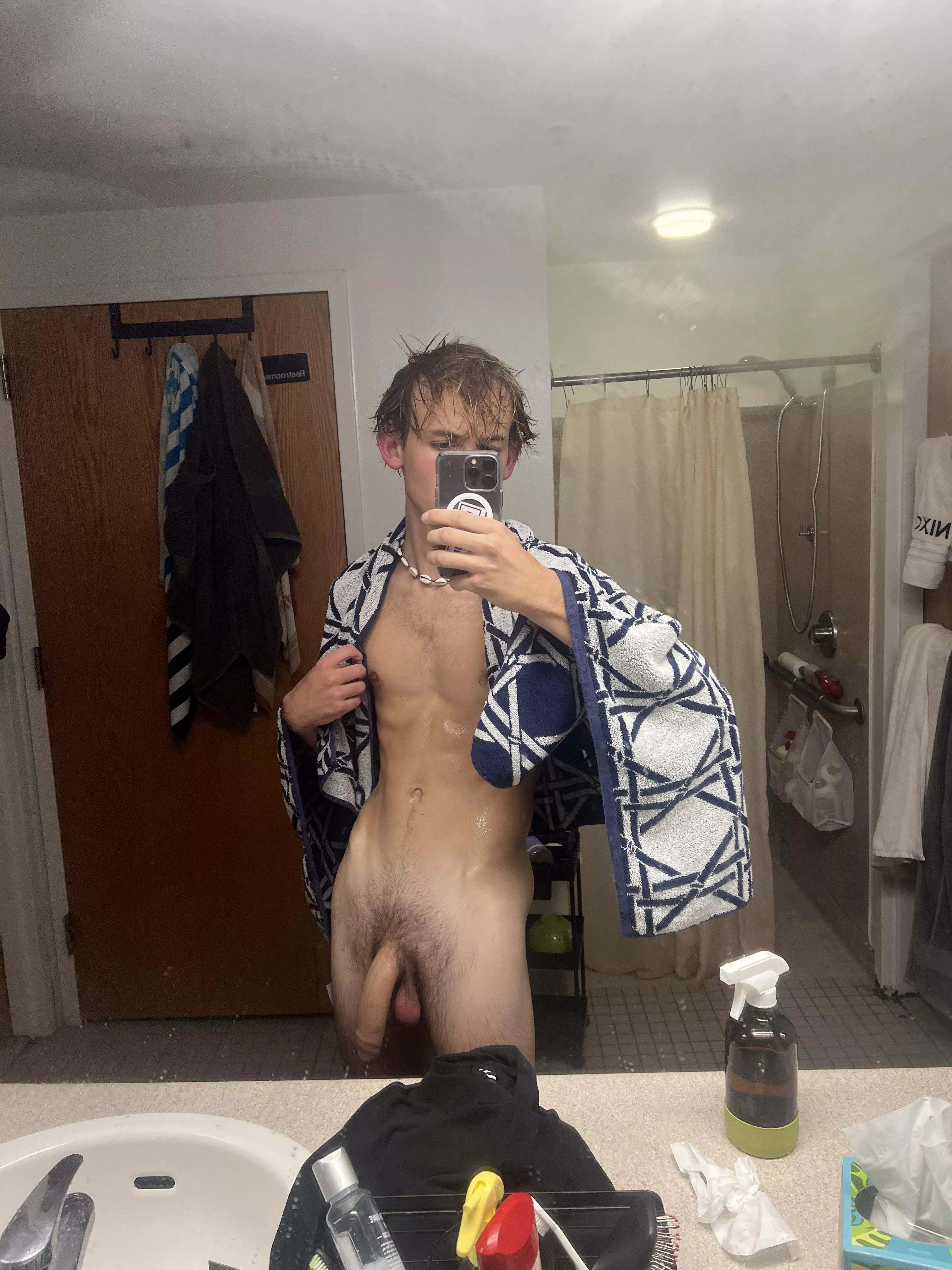 Wanna help me dry off? posted by VondaBTyler