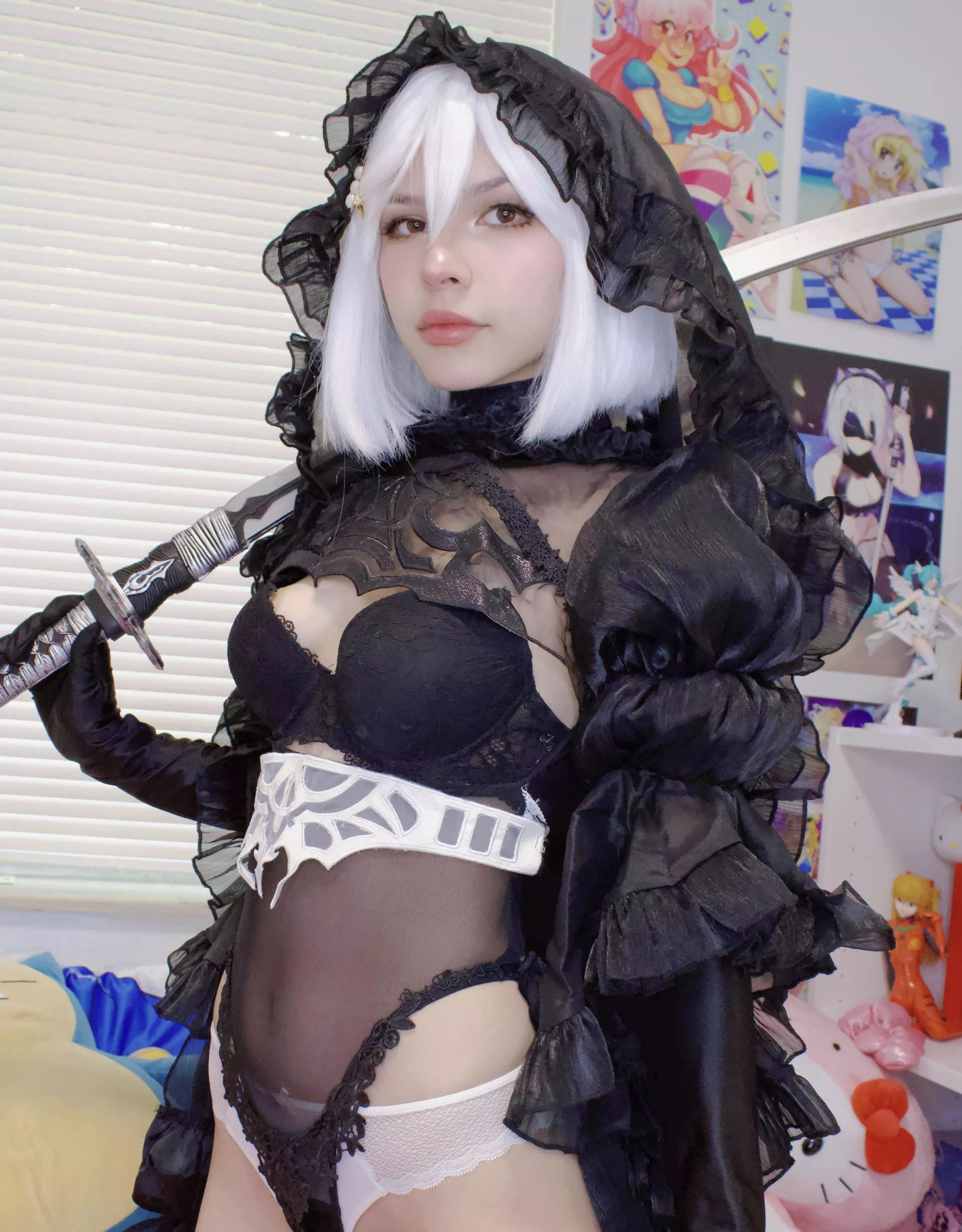 Wedding 2b cosplay 🖤 by me (@berryyparfait) posted by OneSignificance5093