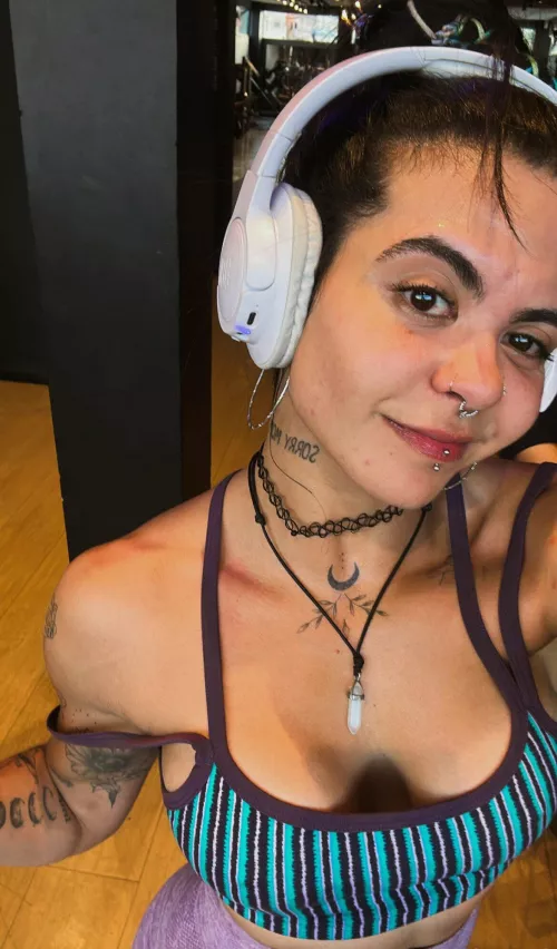 What do you like to listen to while working out? by weed_g1rl