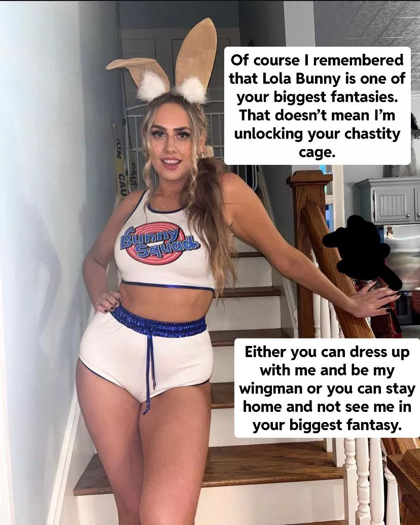 Your girlfriend knew your biggest fantasies. She always made them come true but she always put a twist on them. posted by Kittyward74