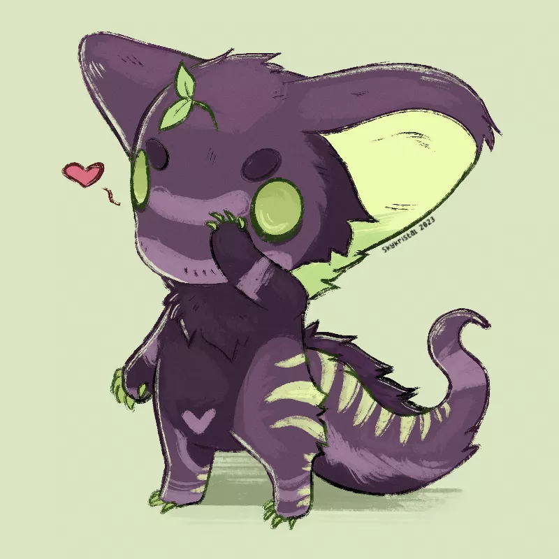 🐍bean commission (commissions are open) posted by Skykristal