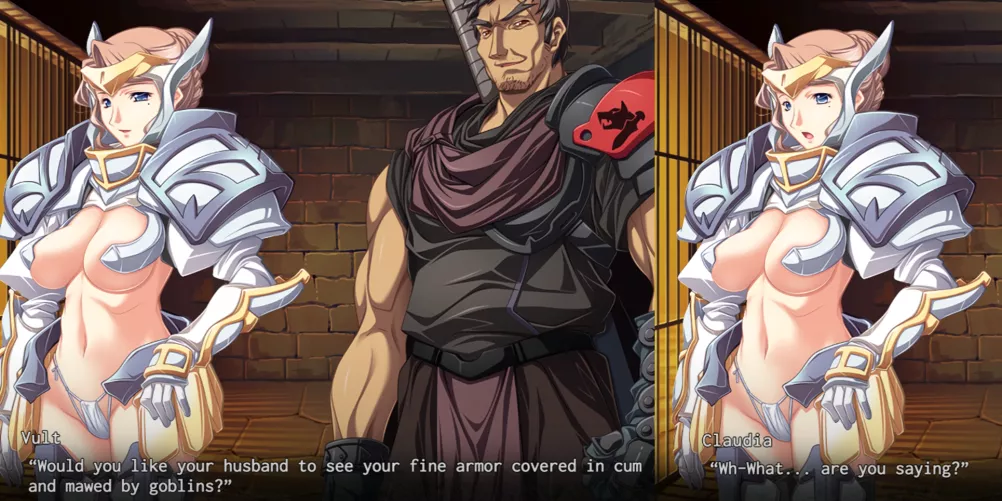 Beautiful Married Knight Threatened with a Forced Gangbang by Goblins after she is Defeated in Battle. by ClaudiaLevantine