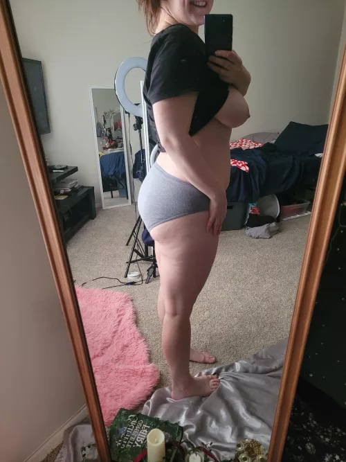 Casual grey granny panties by yourbakedbabe