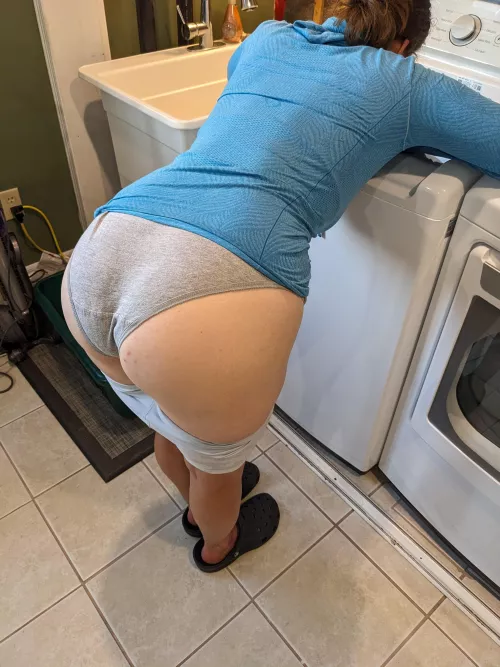 Caught husbands friend staring at my ass so I teased him with this. by RealEverydayWife